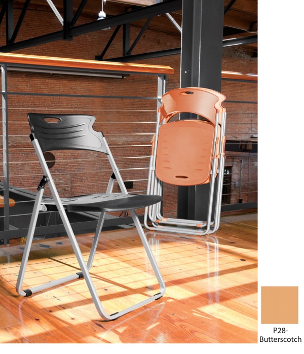 Butterscotch Flexure Folding Chair